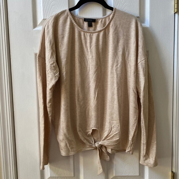 J. Crew Beige Blouse - Picture 1 of 5